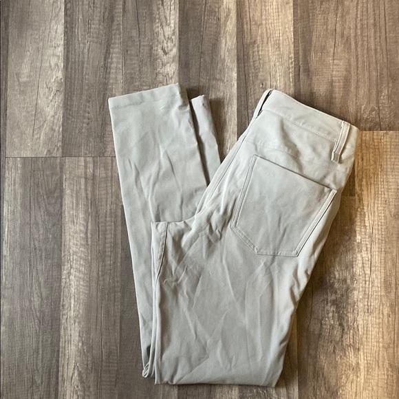 Men’s LuluLemon ABC Pants Khaki Color Size - Picture 1 of 7
